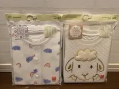 ユニクロ　キルトカバーオール・カバーオール　セット　60