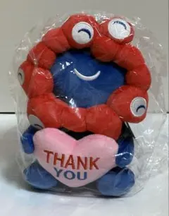 ミャクミャク　ハート　ぬいぐるみ　THANK YOU 大阪関西万博
