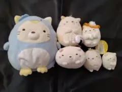 すみっコぐらし　ねこ　ぬいぐるみ　まとめ売り　美品セット