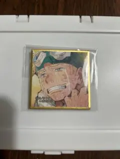 NARUTO豆ガシャ 色紙 うずまきナルト