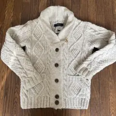 chloro sister レディース　ケーブル編みカーディガン