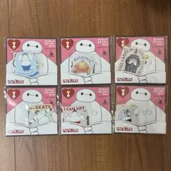 ベイマックス　ハッピーくじI賞　ダイカットステッカーセットコンプリート6種