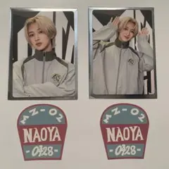 MAZZEL NAOYA ナオヤ まぜべや フォトカード ステッカー セット