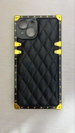 iPhone用キルティングデザインケース