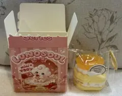 【新品】LUNOSOUL miniマカロン オレンジ 杏 スクイーズ
