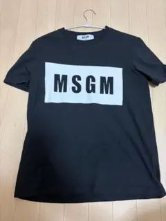 MSGM ロゴプリント 半袖Tシャツ ブラックのサムネイル