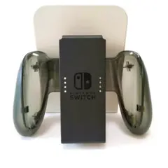 動作確認済み 純正 Nintendo Switch 充電グリップ　クリアブラック