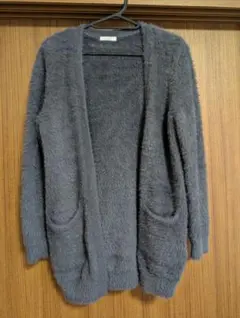 URBAN RESEARCH ふわふわカーディガン グレーのサムネイル