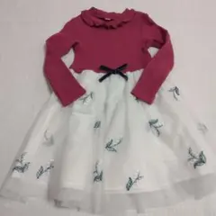 apres les cours すずらん チュール ワンピース 110