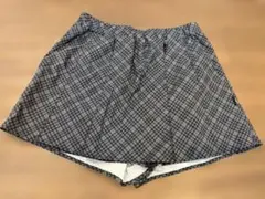 prince プリンス　テニスウェア　チェック柄 ショートパンツ　S