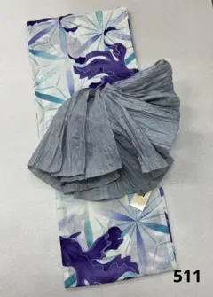 ❪511❫　◌浴衣◌ 麻混☆金魚
