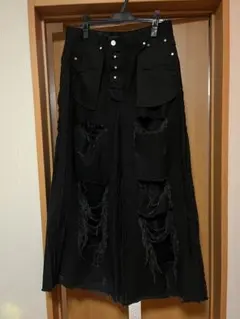 VETEMENTS Destroyed InsideOut BaggyJeansのサムネイル