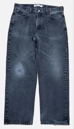 Levi's 550 ブラック　グレー　テーパードジーンズ