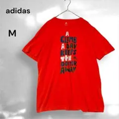 adidas アディダス 半袖 Tシャツ M オレンジ 夏のサムネイル