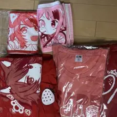 すとぷり 莉犬くん パーカー Tシャツ 猫耳タオル マフラータオル