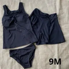 i-114★今季サンプル★新品タグなし★ブラックシャーク水着★9Mレディース水着