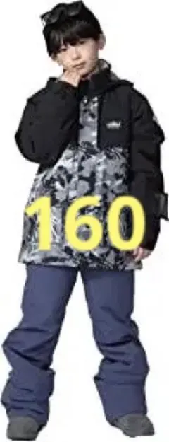 RESEEDA スキーウェア上下セット 160 手袋付き