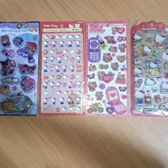 【最終価格！】サンリオ ハローキティ シール 4枚セット