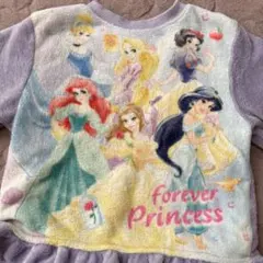 ディズニープリンセス フリースパジャマ 110㎝