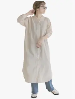 アーバンリサーチ アイテムズ ロングシャツワンピース