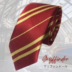 赤　ハリーポッター コスプレ 仮装 制服 ネクタイ ストライプ USJ