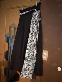 ロングスカート ヒョウ柄