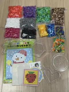 アイロンビーズセット・デザインプレート付き