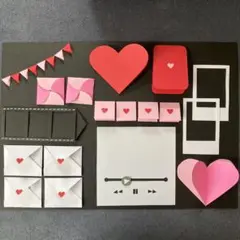 手作りアルバム　作成キット　仕掛け