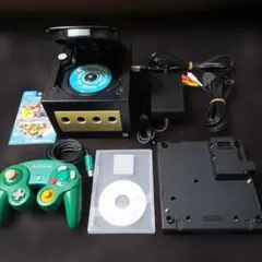 ゲームキューブ本体 黒 ゲームボーイプレーヤー スタートアップディスクセット