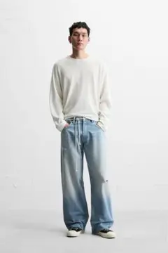 ZARA メンズ バギージーンズ サイズ34のサムネイル
