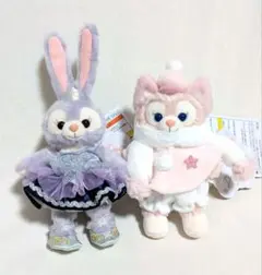 ダンシングスノーフレークス　ぬいぐるみバッジ　リーナベル　ステラルー