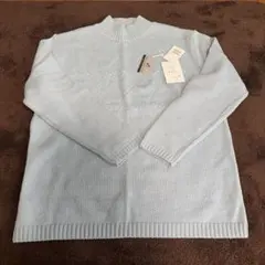 CHARA M DUETニットセーター Lライトブルー