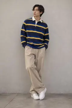 Polo Ralph Lauren ラガーシャツ ボーダー