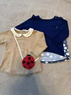 インセクトコレクション他 トレーナー 裏毛 2枚セット サイズ80