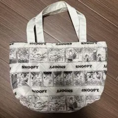 スヌーピー コミック柄 トートバッグ