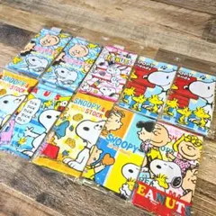 PEANUTS SNOOPY スヌーピー ミニタオル タオルハンカチ 10枚②