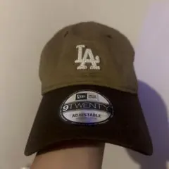 New Era 9TWENTY LAキャップ ベージュ