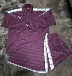 PUMA ジャージ上下セット　 SSサイズ　ワインカラー
