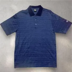 NIKE GOLF 半袖 ポロシャツ メンズ S ナイキ　ゴルフ　総柄