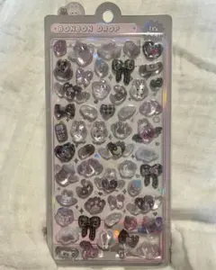 【正規品　新品未使用】値下げしました！しろくろボンボンドロップシール