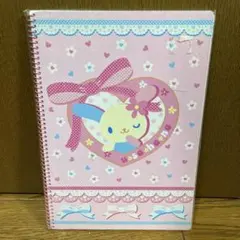 未開封　平成レトロ　サンリオ　ウサハナ　ノート　シール付き　2004年　当時物