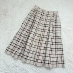 BURBERRY バーバリーズ プリーツスカート ノバチェック Aライン 90sのサムネイル