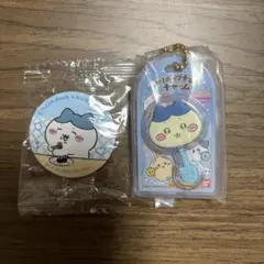 ちいかわ ミニチュア ロリポップチャーム くら寿司 特典 缶バッジ ハチワレ