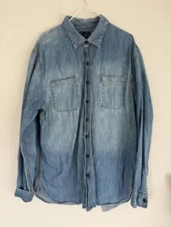 Gap デニムシャツ ライトブルー
