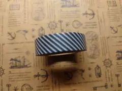 ゆりゆり様専用！！《レア》mt マスキングテープ『ストライプ・ぶどう鼠』