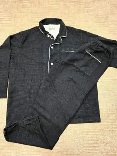 【無印良品】脇に縫い目のないフランネル長袖パジャマ　L