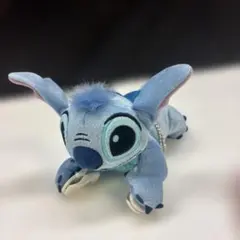 TDL スティッチ 肩のせ　ぬいぐるみキーホルダー