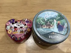 ディズニーミッキー＆ミニーとアナ雪　空缶セット