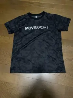 DESCENTE MOVE SPORT 迷彩 TシャツＯサイズ