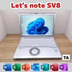 TA：Let's note CF-SV8 Win11 i5 SSD Office